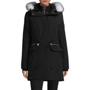 Vince Camuto Down Parka with Faux Fur